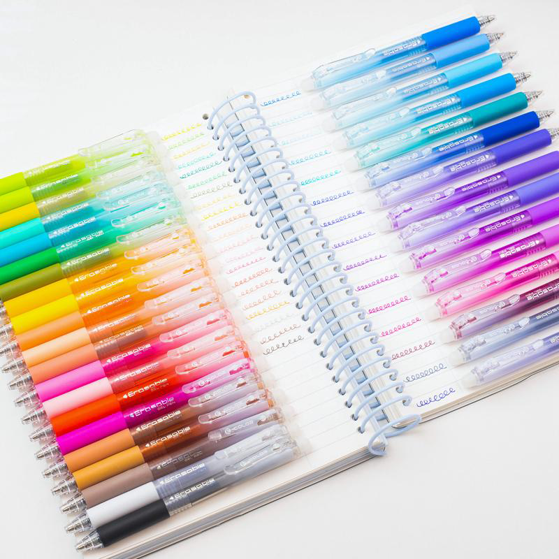 🥳2026 HOT SALE🥳💞50K+ SOLD! ✏️✨ Erasable Color Click Pens – heat-friction ink rubs away mistakes cleanly. 0.7mm smooth tip, no smudges – keep your puzzle books & notes neat! 🧩✅