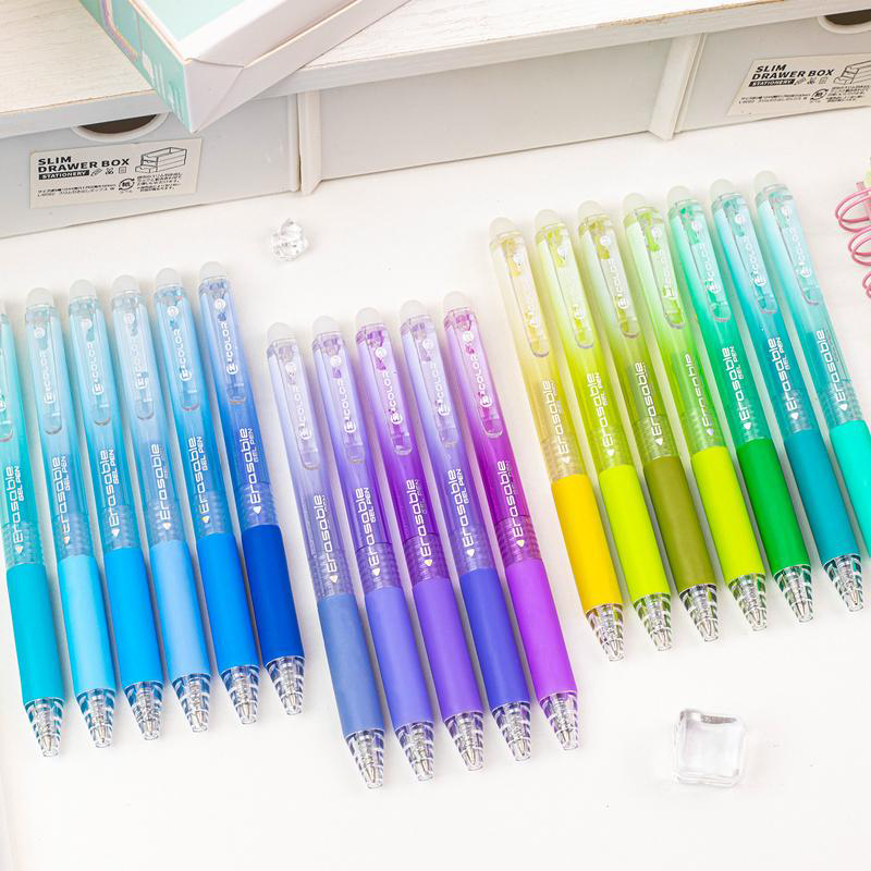 🥳2026 HOT SALE🥳💞50K+ SOLD! ✏️✨ Erasable Color Click Pens – heat-friction ink rubs away mistakes cleanly. 0.7mm smooth tip, no smudges – keep your puzzle books & notes neat! 🧩✅
