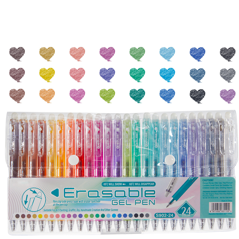🥳2026 HOT SALE🥳💞50K+ SOLD! ✏️✨ Erasable Color Click Pens – heat-friction ink rubs away mistakes cleanly. 0.7mm smooth tip, no smudges – keep your puzzle books & notes neat! 🧩✅