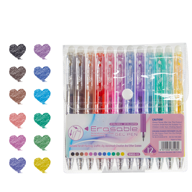 🥳2026 HOT SALE🥳💞50K+ SOLD! ✏️✨ Erasable Color Click Pens – heat-friction ink rubs away mistakes cleanly. 0.7mm smooth tip, no smudges – keep your puzzle books & notes neat! 🧩✅