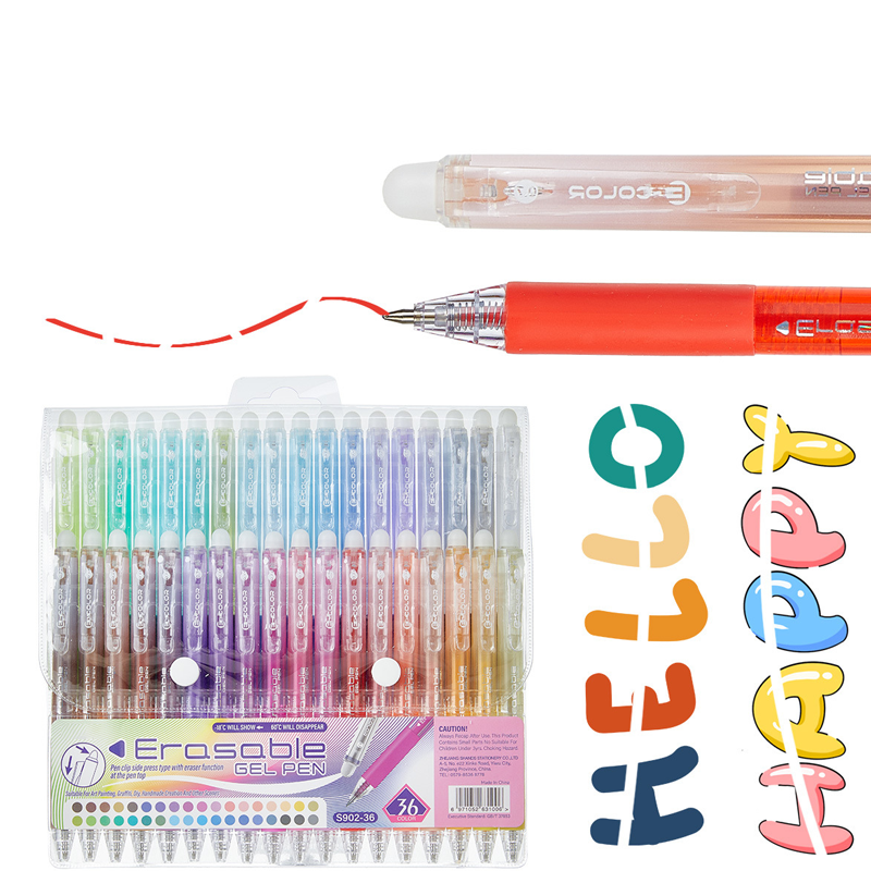 🥳2026 HOT SALE🥳💞50K+ SOLD! ✏️✨ Erasable Color Click Pens – heat-friction ink rubs away mistakes cleanly. 0.7mm smooth tip, no smudges – keep your puzzle books & notes neat! 🧩✅
