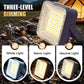 🥳2026 HOT SALE🥳💞50K+ SOLD! ☀️🔋 Portable Solar Camping Light – 50W ultra-bright, 3 light modes, solar & Type-C charging. IPX4 waterproof, doubles as power bank. Magnetic + hook mount. Light up any adventure! 🏕️💪