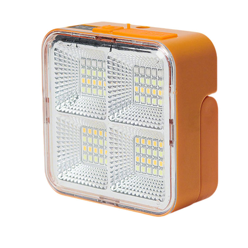 🥳2026 HOT SALE🥳💞50K+ SOLD! ☀️🔋 Portable Solar Camping Light – 50W ultra-bright, 3 light modes, solar & Type-C charging. IPX4 waterproof, doubles as power bank. Magnetic + hook mount. Light up any adventure! 🏕️💪