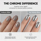 🥳2026 HOT SALE🥳💞50K+ SOLD! 💅✨ 50% OFF! Galaxy Chrome Silver Nail Polish – air-dry, high-shine mirror finish, salon-quality at home. No lamp needed! 💎🧊