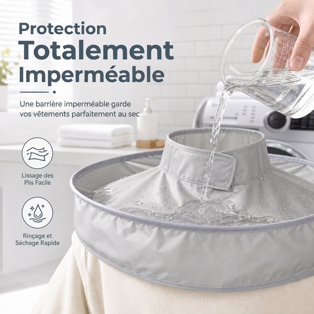 🥳2026 HOT SALE🥳💞50K+ SOLD! ✂️🧹 50% OFF! Hair Cutting Cape with Catcher – built-in groove traps clippings, no mess on clothes or floors. Waterproof, non-static, folds flat. Perfect for home trims & kids' cuts! 💇✅