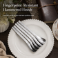 🥳2026 HOT SALE🥳💞50K+ SOLD! 🥄✨ BUY 1 GET 1 FREE! Hammered Dessert Spoon – Japanese elegance, ergonomic slip-free handle. Food-grade 304 steel, fingerprint-resistant. Dessert dining refined! 🍰💎
