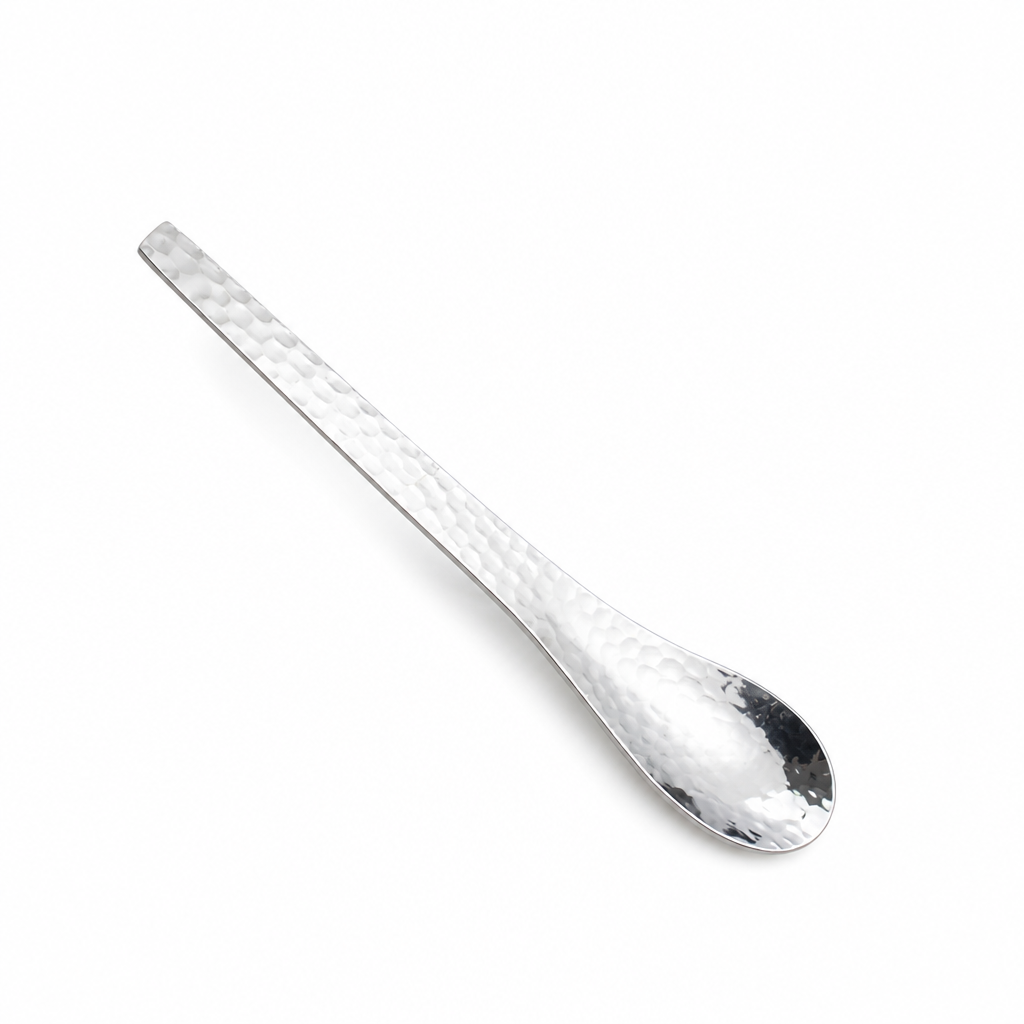 🥳2026 HOT SALE🥳💞50K+ SOLD! 🥄✨ BUY 1 GET 1 FREE! Hammered Dessert Spoon – Japanese elegance, ergonomic slip-free handle. Food-grade 304 steel, fingerprint-resistant. Dessert dining refined! 🍰💎