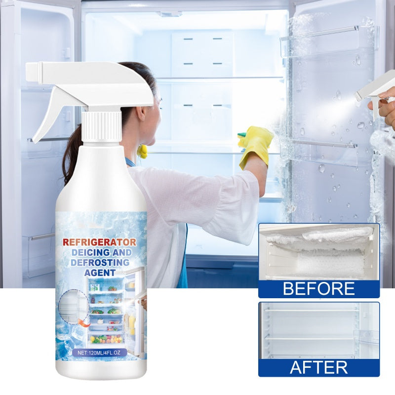 🥳2026 HOT SALE🥳💞50K+ SOLD! 🧊🚿 50% OFF! Fridge Freezer De-Icer Spray – rapid frost removal, no scraping. Safe, non-toxic & works on car windows too! 🛡️✅