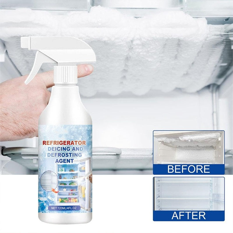 🥳2026 HOT SALE🥳💞50K+ SOLD! 🧊🚿 50% OFF! Fridge Freezer De-Icer Spray – rapid frost removal, no scraping. Safe, non-toxic & works on car windows too! 🛡️✅