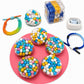 Aurora Colorful Beads Squishy Squeeze Ball