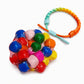 Aurora Colorful Beads Squishy Squeeze Ball