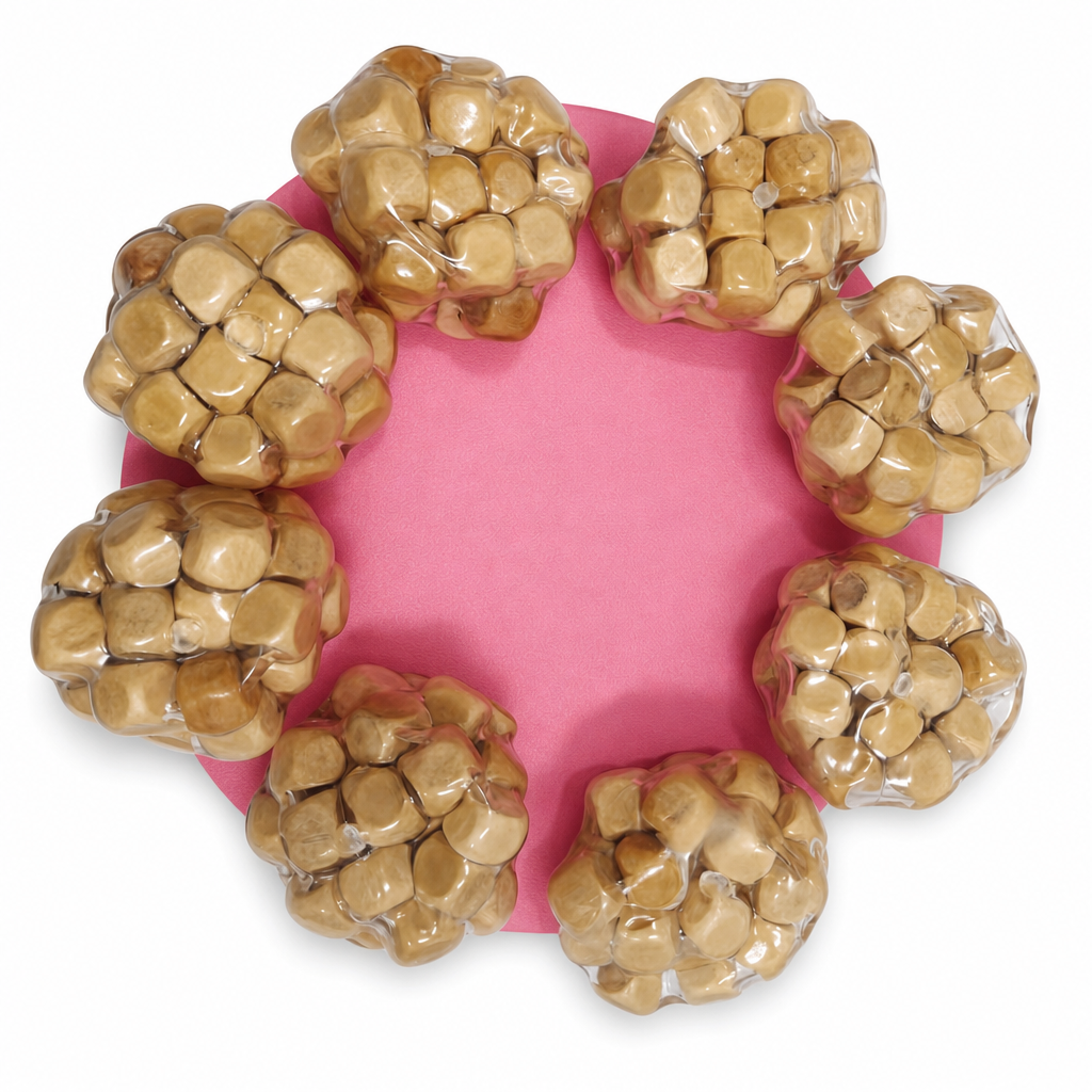 Aurora Colorful Beads Squishy Squeeze Ball