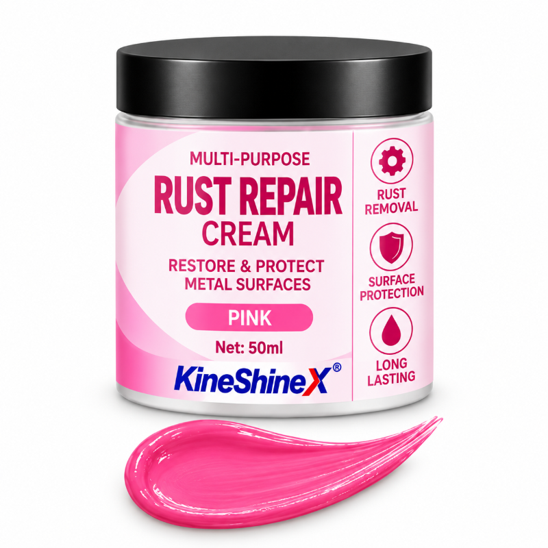 🥳2026 HOT SALE🥳💞50K+ SOLD! 🔧🛡️ 50% OFF! Multi-Purpose Rust Repair Cream – removes rust & protects metal, color-matched finish. For cars, gates & garden tools. 3-step easy fix! 🏠✅