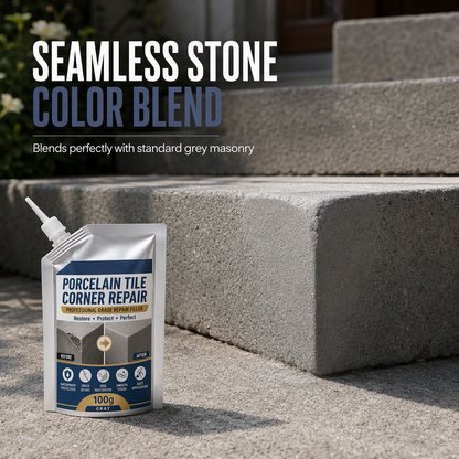 🥳2026 HOT SALE🥳💞50K+ SOLD! ❄️🛡️ Waterproof Corner Repair Filler – repels water, prevents winter freeze damage. Durable compound stops crumbling edges for years. One repair, long-lasting! 🏠💚