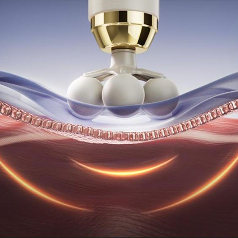 🥳2026 HOT SALE🥳💞50K+ SOLD! 💆♂️🔥 Multi-Head Massage Gun – 7-ball head covers large areas, 46mm deep percussion eases aches & stiffness. 9 heads for full-body relief! 💪✨