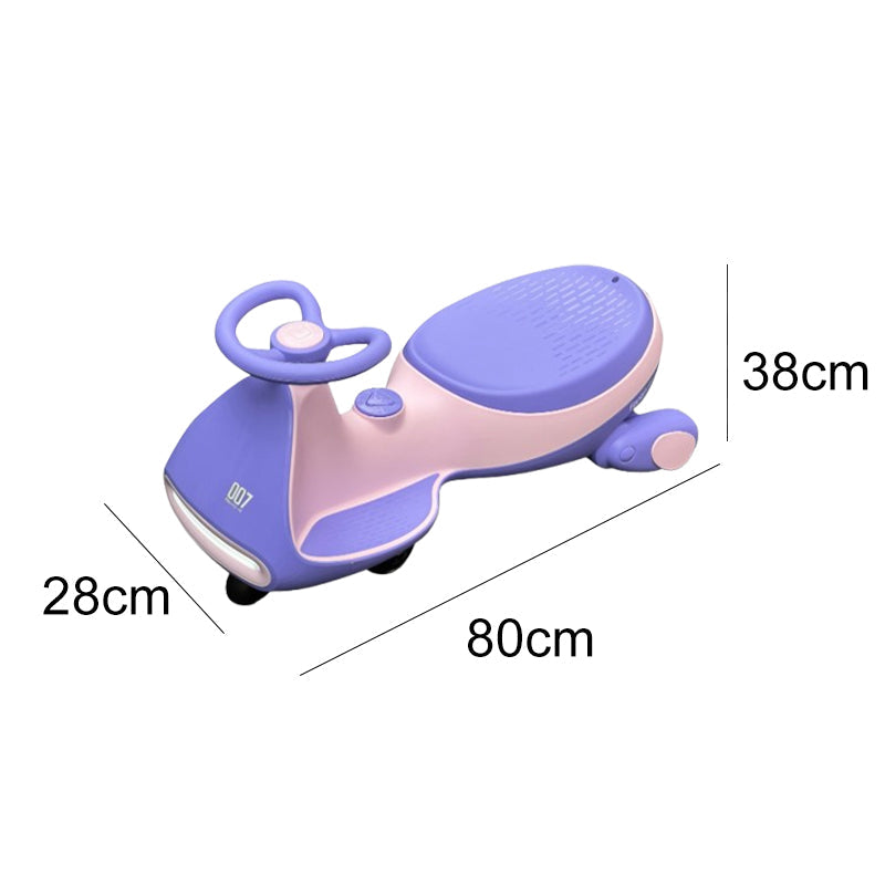 🥳2026 HOT SALE🥳💞50K+ SOLD! 🛴🎶 Dual Mode Wiggle Car – electric glide or pedal power, flashing wheels & Bluetooth music. Fun for kids & adults – get everyone off screens & moving! 🏠💪