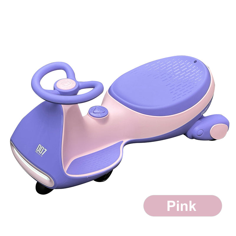 🥳2026 HOT SALE🥳💞50K+ SOLD! 🛴🎶 Dual Mode Wiggle Car – electric glide or pedal power, flashing wheels & Bluetooth music. Fun for kids & adults – get everyone off screens & moving! 🏠💪