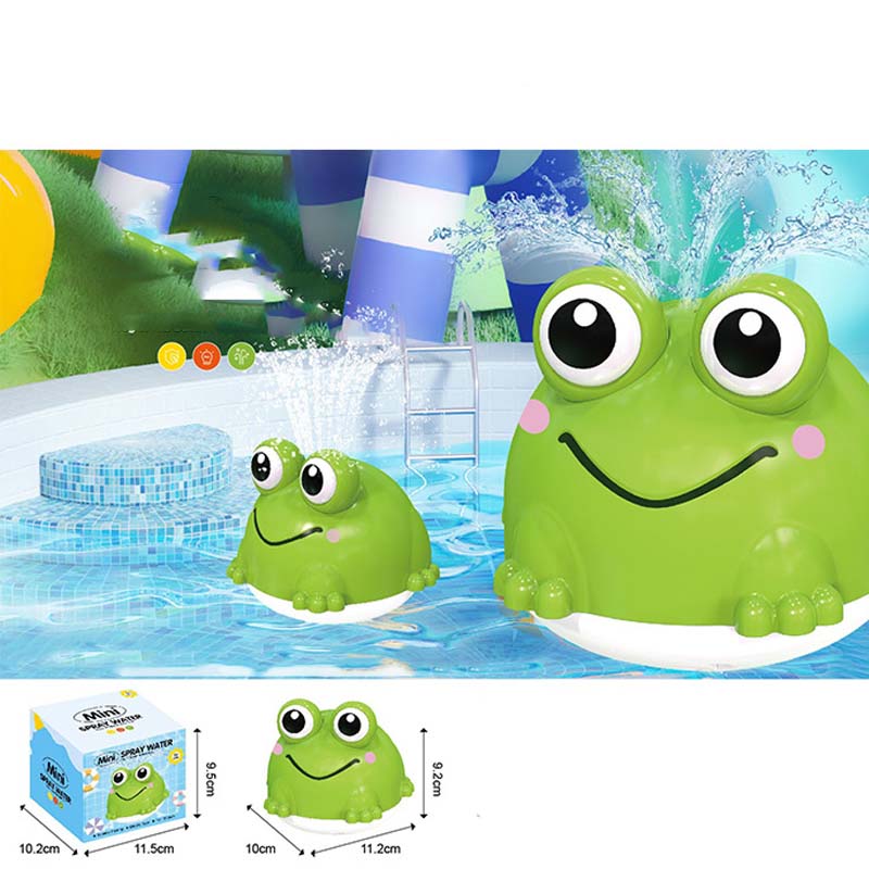 🥳2026 HOT SALE🥳💞50K+ SOLD! 🛁🐸 Light Up Baby Bath Toys – auto water spray & rainbow lights keep babies engaged. Turns tearful bath time into splashy fun – giggles guaranteed! 💡✨