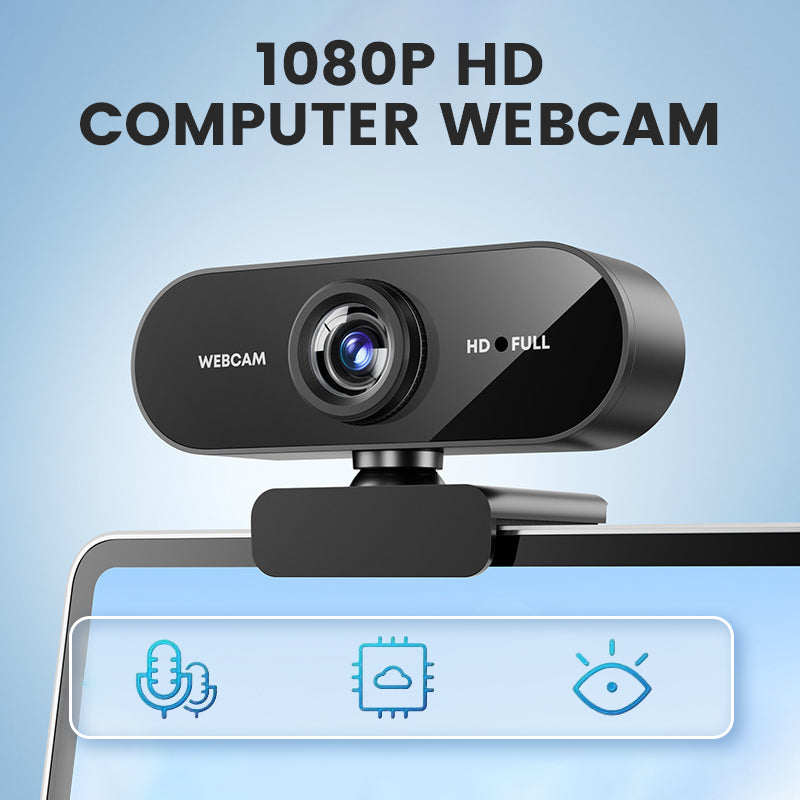 🥳2026 HOT SALE🥳💞50K+ SOLD! 📹✨ 1080P HD Webcam – autofocus & low-light boost for crystal-clear video calls. Plug & play USB, 120° wide angle, built-in mic. Easy setup, no drivers! 💻💚