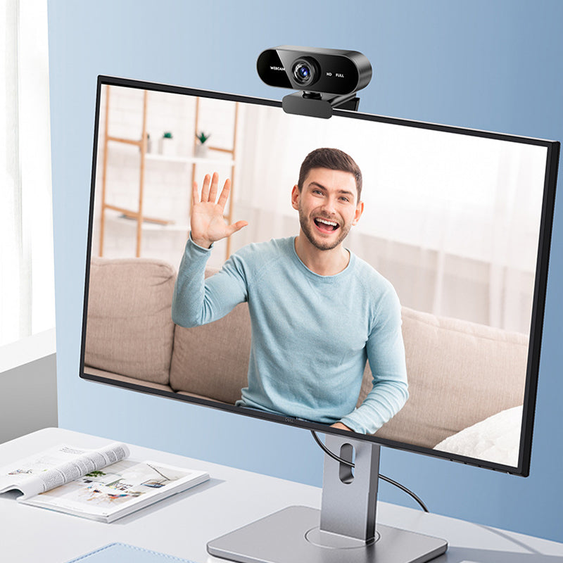🥳2026 HOT SALE🥳💞50K+ SOLD! 📹✨ 1080P HD Webcam – autofocus & low-light boost for crystal-clear video calls. Plug & play USB, 120° wide angle, built-in mic. Easy setup, no drivers! 💻💚