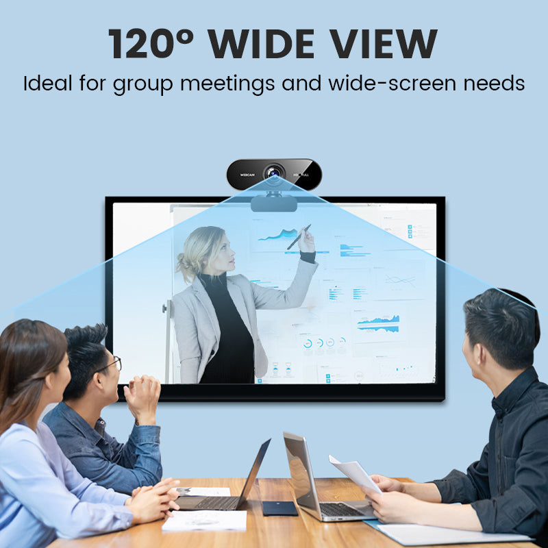 🥳2026 HOT SALE🥳💞50K+ SOLD! 📹✨ 1080P HD Webcam – autofocus & low-light boost for crystal-clear video calls. Plug & play USB, 120° wide angle, built-in mic. Easy setup, no drivers! 💻💚