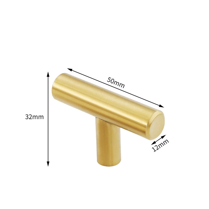 🥳2026 HOT SALE🥳💞50K+ SOLD! 🛠️✨ 50% OFF! Modern Stainless Steel T-Bar Handles – brushed finish, comfortable grip, built to last. Instantly refresh wardrobes & cabinets with a sleek designer look. Easy DIY upgrade! 🚪💪