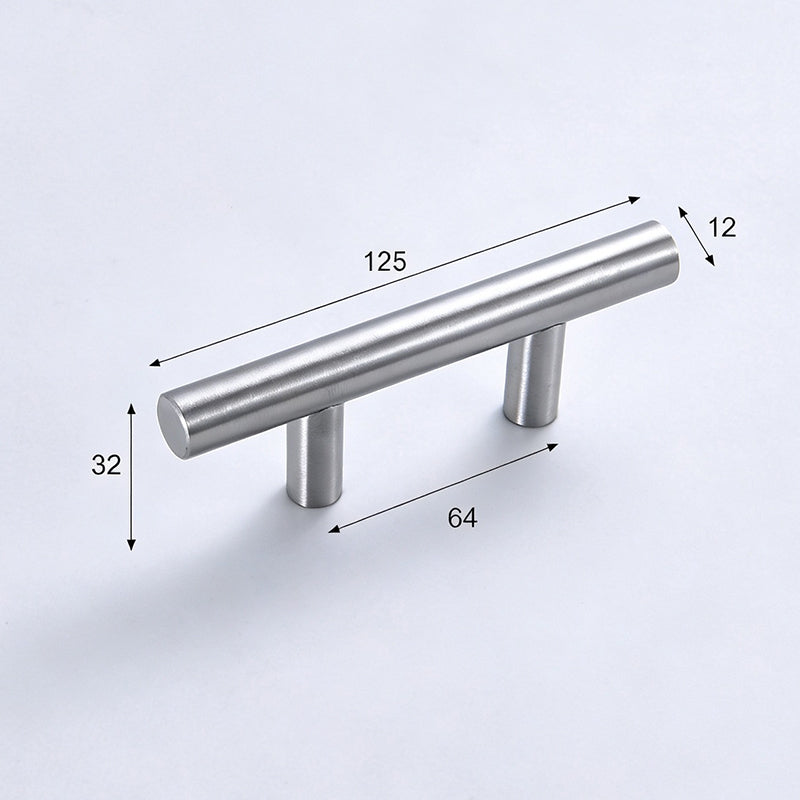 🥳2026 HOT SALE🥳💞50K+ SOLD! 🛠️✨ 50% OFF! Modern Stainless Steel T-Bar Handles – brushed finish, comfortable grip, built to last. Instantly refresh wardrobes & cabinets with a sleek designer look. Easy DIY upgrade! 🚪💪