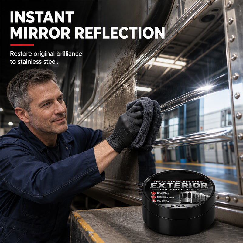 🥳2026 HOT SALE🥳💞50K+ SOLD! 💎🔧 50% OFF! Mirror Finish Polish Paste – lifts oxidation & water spots, restores glass-like shine. Protects against future dulling. Pro results at home! ✨✅