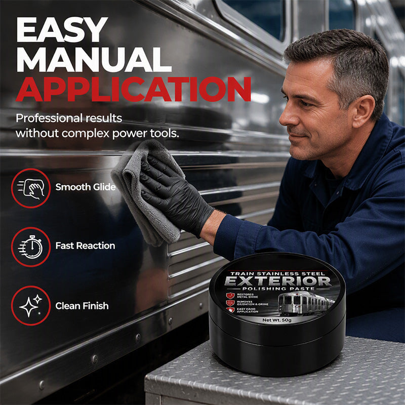 🥳2026 HOT SALE🥳💞50K+ SOLD! 💎🔧 50% OFF! Mirror Finish Polish Paste – lifts oxidation & water spots, restores glass-like shine. Protects against future dulling. Pro results at home! ✨✅