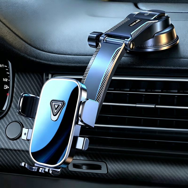 🥳2026 HOT SALE🥳💞50K+ SOLD! 📱🚗 50% OFF! Nano Vacuum Car Phone Holder – relentless grip on any dashboard, 360° folding arm, one-hand auto-lock. No slipping, no glare – safer driving! 🛡️✅