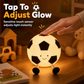 🥳2026 HOT SALE🥳💞50K+ SOLD! ⚽💡 50% OFF! Rechargeable Soccer Night Light – soft glow, tap control, squishy silicone. Kid-safe & soothing for bedtime! 🛡️💚