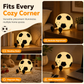 🥳2026 HOT SALE🥳💞50K+ SOLD! ⚽💡 50% OFF! Rechargeable Soccer Night Light – soft glow, tap control, squishy silicone. Kid-safe & soothing for bedtime! 🛡️💚