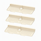 🥳2026 HOT SALE🥳💞50K+ SOLD! 🧽💧 50% OFF! Silicone Faucet Splash Guard Mat – sloped drain, cuttable, keeps countertops dry. Fits various sinks! 🛡️✅