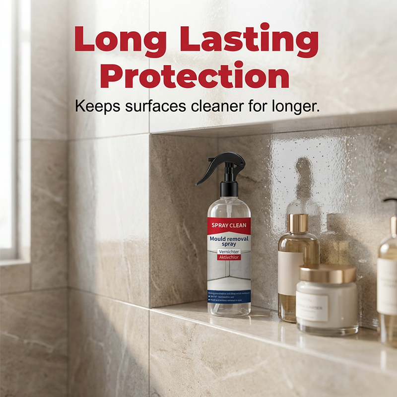 🥳2026 HOT SALE🥳💞50K+ SOLD! 🧴✨ 50% OFF! Multi-Surface Mould & Mildew Remover Spray – deep cleans grout, tiles & walls on contact. Instant visible results, effortless spray! 🏠✅
