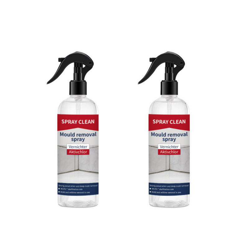 🥳2026 HOT SALE🥳💞50K+ SOLD! 🧴✨ 50% OFF! Multi-Surface Mould & Mildew Remover Spray – deep cleans grout, tiles & walls on contact. Instant visible results, effortless spray! 🏠✅