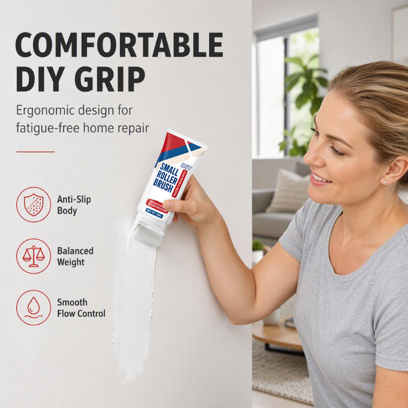 🥳2026 HOT SALE🥳💞50K+ SOLD! 🧱🖌️ 50% OFF! Waterproof Wall Repair Paste with Roller – 300g DIY cream, quick fix cracks, stains & peeling. Safe & easy! 🏠✅