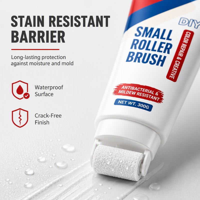 🥳2026 HOT SALE🥳💞50K+ SOLD! 🧱🖌️ 50% OFF! Waterproof Wall Repair Paste with Roller – 300g DIY cream, quick fix cracks, stains & peeling. Safe & easy! 🏠✅