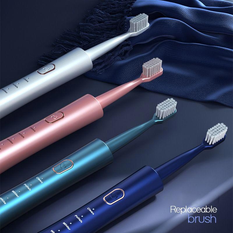 🥳2026 HOT SALE🥳💞50K+ SOLD! 🦷⚡ 50% OFF! Smart Electric Toothbrush – 31,000 RPM deep clean in 60s, smart timer & pressure sensor. Buy 1 get 6 brush heads FREE! IPX7 waterproof, long battery. 🛡️💪