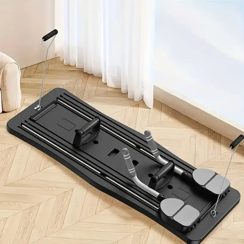 🥳2026 HOT SALE🥳💞50K+ SOLD! 💪🏋️ 50% OFF! Total Body Workout & Core Training Board – full-body exercises on one board, 50-lb cords assist, 24 anti-slip pads, timer & foldable. Home gym made easy! 🏠✅