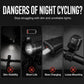 🥳2026 HOT SALE🥳💞50K+ SOLD! 🚲📱 50% OFF! Shockproof Bike Phone Mount + 6-LED Light Set – 180 lumens, Type-C rechargeable, dual independent lights, waterproof. Safe night cycling! 🛡️💪