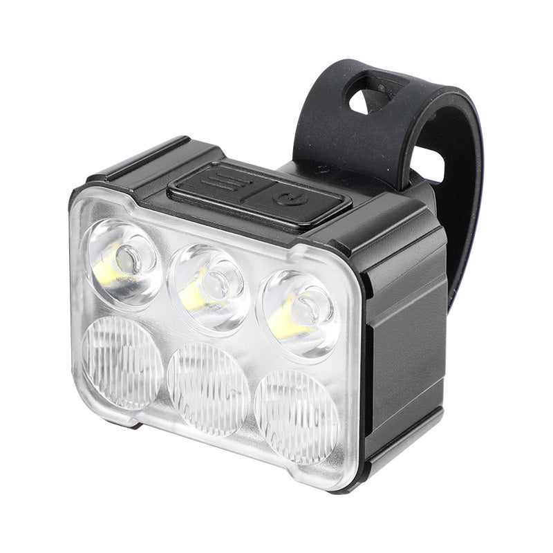 🥳2026 HOT SALE🥳💞50K+ SOLD! 🚲📱 50% OFF! Shockproof Bike Phone Mount + 6-LED Light Set – 180 lumens, Type-C rechargeable, dual independent lights, waterproof. Safe night cycling! 🛡️💪