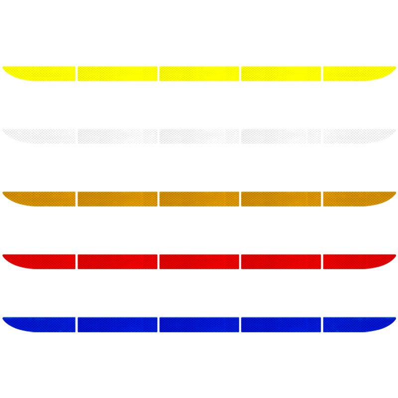 🥳2026 HOT SALE🥳💞50K+ SOLD! 🚗🌙 50% OFF! Reflective Bumper Sticker – high-visibility at night, helps prevent rear-end collisions. Weatherproof & easy peel-and-stick – safer driving in 5 colours! 🛡️✅