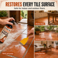 🥳2026 HOT SALE🥳💞50K+ SOLD! 🧴🧽 50% OFF! Terracotta & Saltillo Tile Wax Remover Spray – active foam dissolves thick wax, includes scraper. Restore natural matte finish in 3 steps! 🏺✨