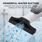🥳2026 HOT SALE🥳💞50K+ SOLD! 🧊💙50% OFF! Electric Window Vacuum with Extension Rod – sucks up dirty water, streak-free silicone blade, 130cm reach. No ladder needed! 🏠✅