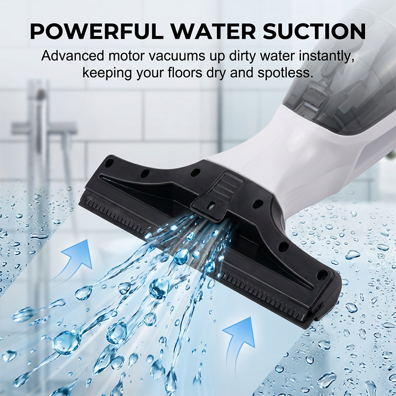 🥳2026 HOT SALE🥳💞50K+ SOLD! 🧊💙50% OFF! Electric Window Vacuum with Extension Rod – sucks up dirty water, streak-free silicone blade, 130cm reach. No ladder needed! 🏠✅