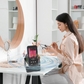 🥳2026 HOT SALE🥳💞50K+ SOLD! 🎵📱 50% OFF! 4-in-1 Wireless Speaker Stand – induction speaker, Bluetooth, phone stand & RGB light. 360° rotation, 2000mAh, IPX7 waterproof. Immersive sound anywhere! 🛡️🔋