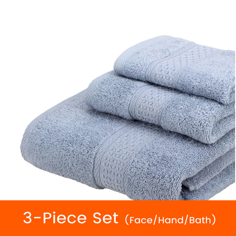🥳2026 HOT SALE🥳💞50K+ SOLD! 🛁🧺 50% OFF! 3-Piece Bath Towel Set – high-density weave, quick-dry, plush thickness. Face, hand & bath towels. Spa comfort at home! ✨💚