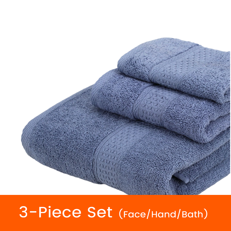 🥳2026 HOT SALE🥳💞50K+ SOLD! 🛁🧺 50% OFF! 3-Piece Bath Towel Set – high-density weave, quick-dry, plush thickness. Face, hand & bath towels. Spa comfort at home! ✨💚
