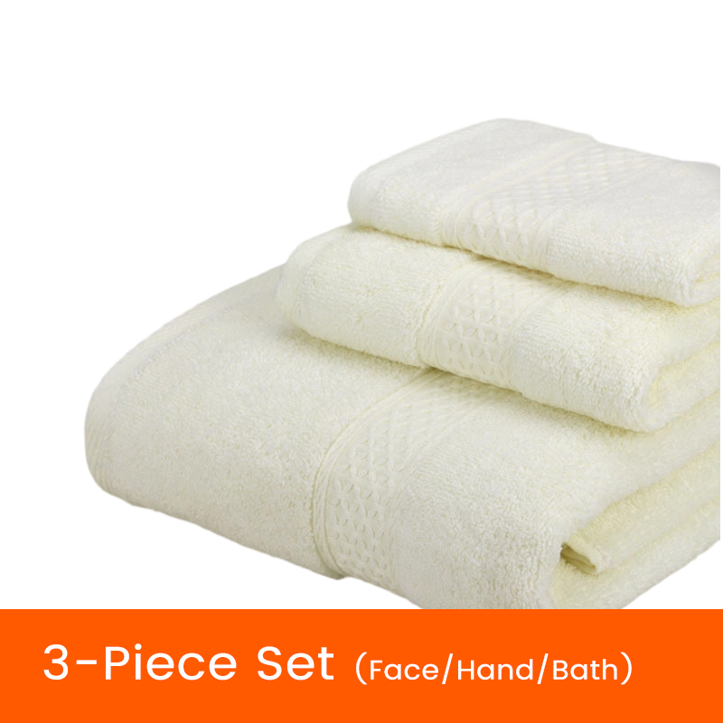 🥳2026 HOT SALE🥳💞50K+ SOLD! 🛁🧺 50% OFF! 3-Piece Bath Towel Set – high-density weave, quick-dry, plush thickness. Face, hand & bath towels. Spa comfort at home! ✨💚