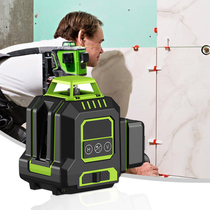 🥳2026 HOT SALE🥳💞50K+ SOLD! 📐✨ 50% OFF! 360° Green Beam Self-Leveling Laser Level – horizontal & vertical lines, bright green beam, magnetic holder. Accurate leveling indoors & outdoors! 🛡️💪
